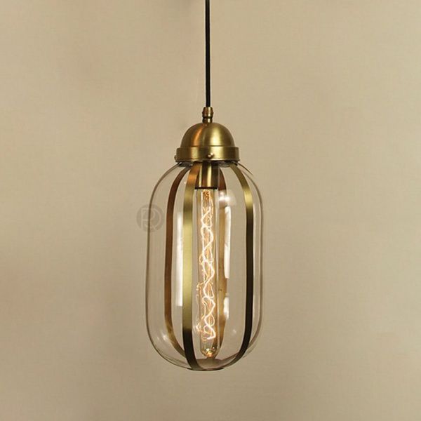 Дизайнерский подвесной светильник в стиле Лофт TESLA GLASS by Romatti Lighting