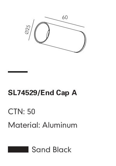 Торцевая заглушка GUBBIO-08 by Romatti