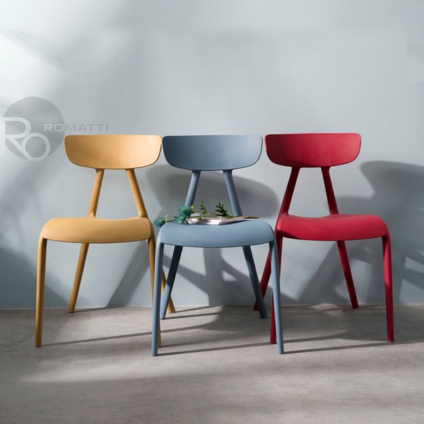 Дизайнерский пластиковый стул Volch by Romatti