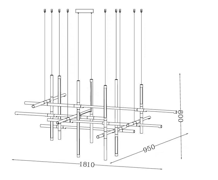Люстра CADENZA by Romatti