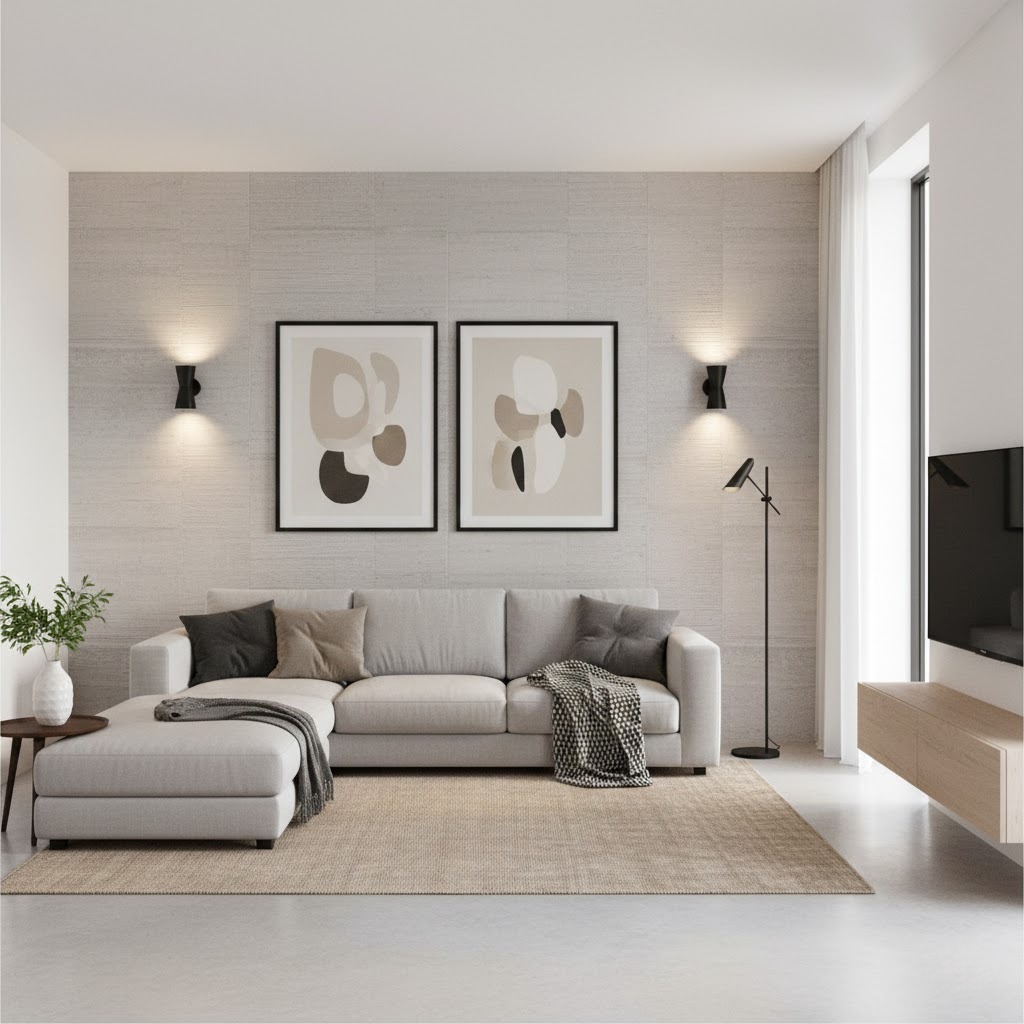 Стеновая панель WOOD CONCRETE BOARD by Romatti