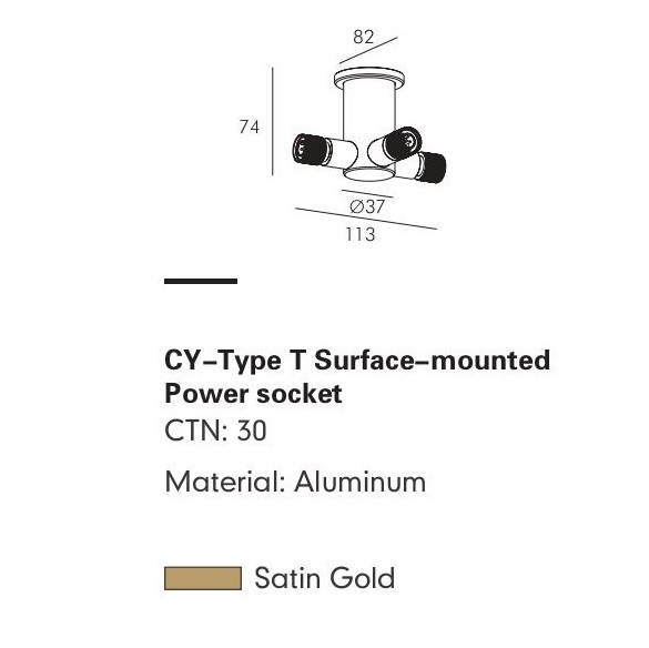 Вводный коннектор CANINO-20 by Romatti