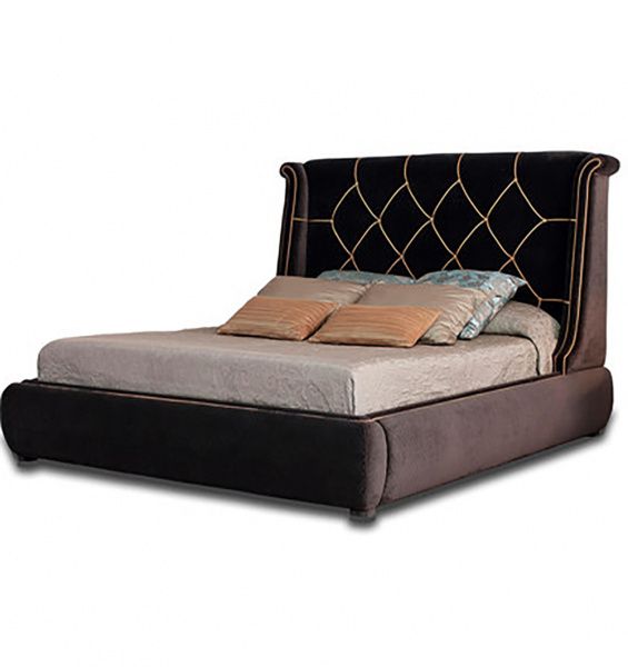 Кровать односпальная 90х200 Tecni Nova коричневая