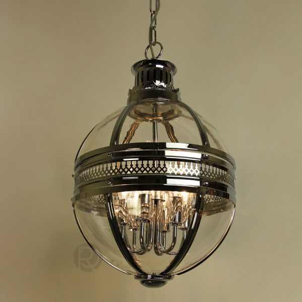 Дизайнерский подвесной светильник в современном стиле VICTORIA NICKEL by Romatti Lighting