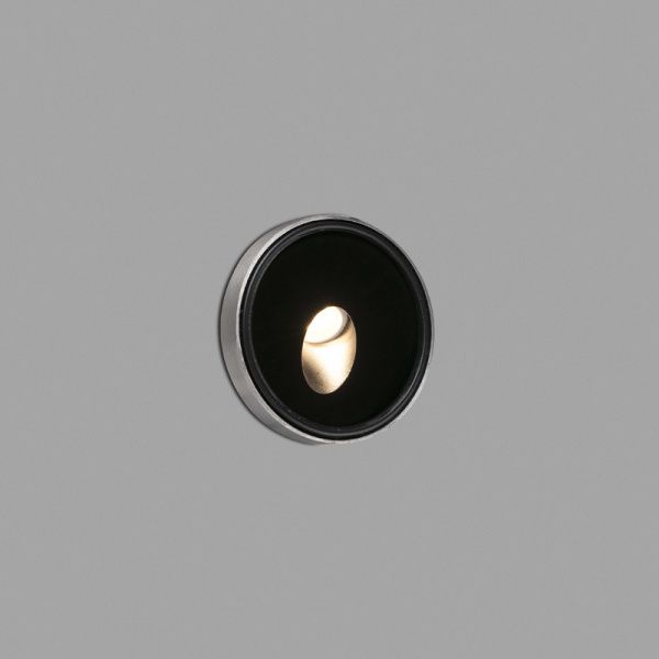Встраиваемый уличный светильник Dang black 70446