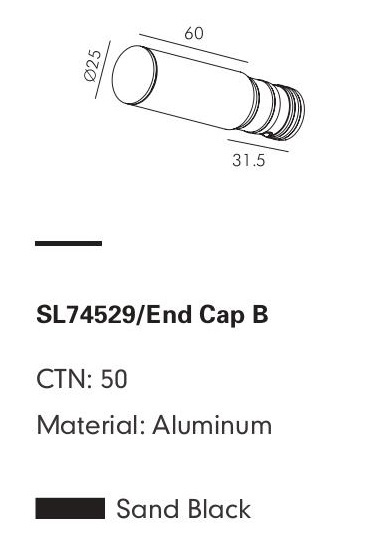 Торцевая заглушка GUBBIO-07 by Romatti