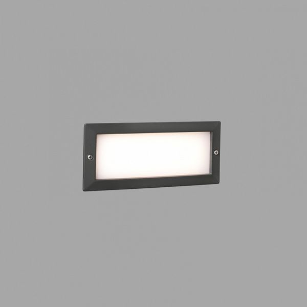 Встраиваемый уличный светильник Stripe dark grey 72092