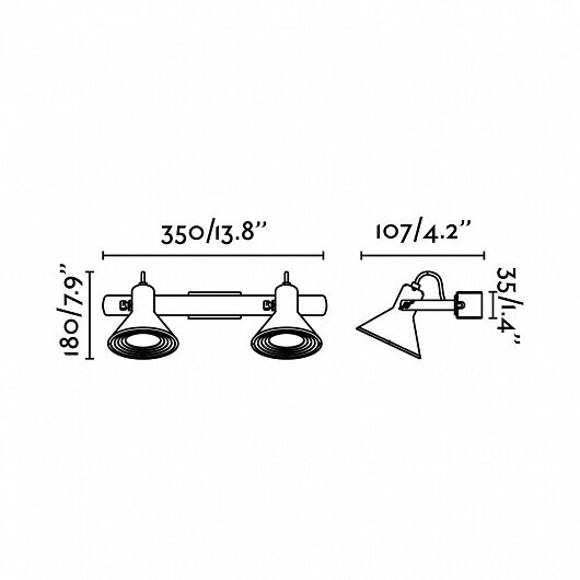 Спот Cup matt nickel 40584