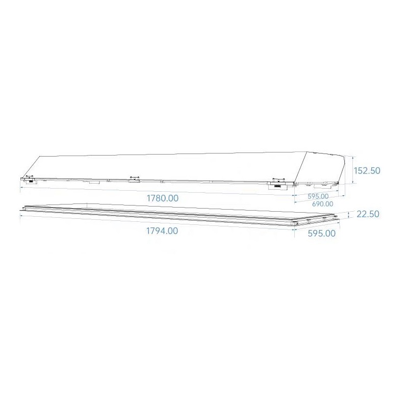 Потолочный светильник W-PORTAL by Romatti