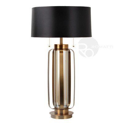 Дизайнерская настольная лампа с абажуром Cleef by Romatti