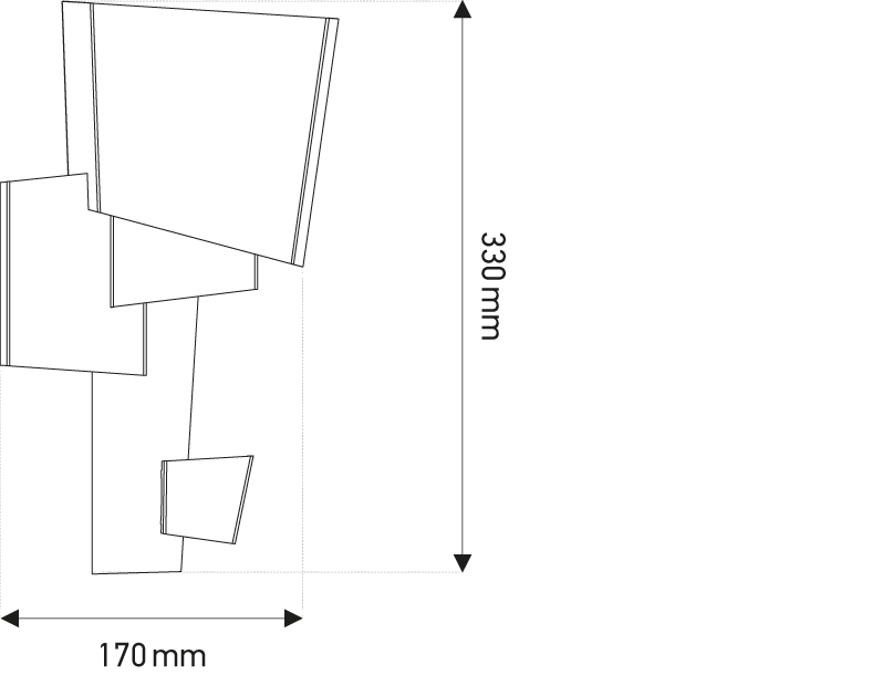 Настенный светильник (Бра) MAP by DCW Editions