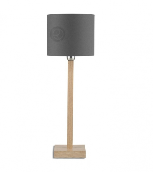 Дизайнерская настольная лампа с абажуром KOBE BLACK by Romi Amsterdam