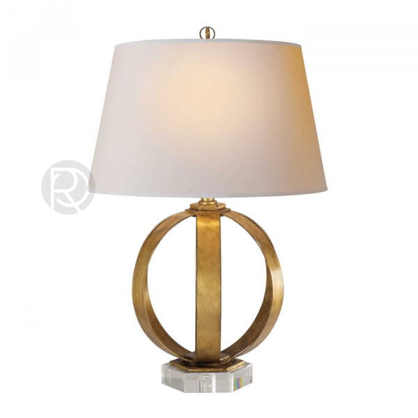 Дизайнерская настольная лампа с абажуром SANDI by Romatti