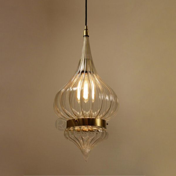 Дизайнерский подвесной светильник в восточном стиле CORE GLASS by Romatti Lighting
