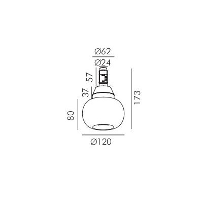 Трековый светильник MOBIUS-07 by Romatti
