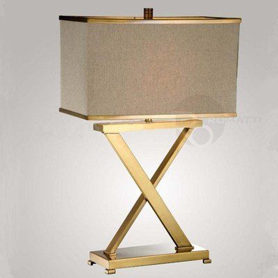 Дизайнерская настольная лампа с абажуром Aigle by Romatti