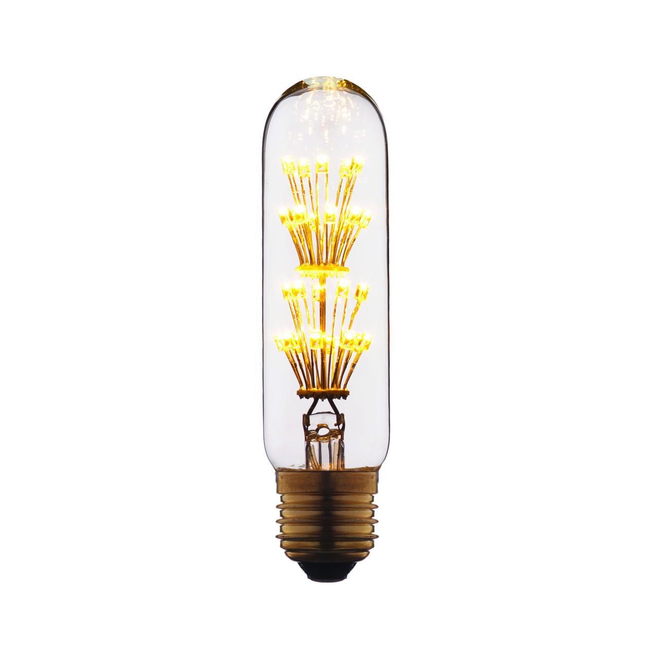 Ретро лампа Эдисона (Цилиндр) E27 2W 220V Edison Bulb