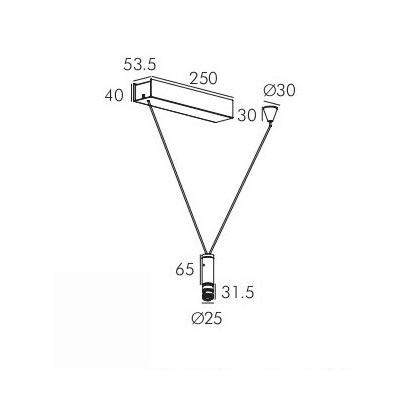 Подвесной комплект GUBBIO-11 by Romatti
