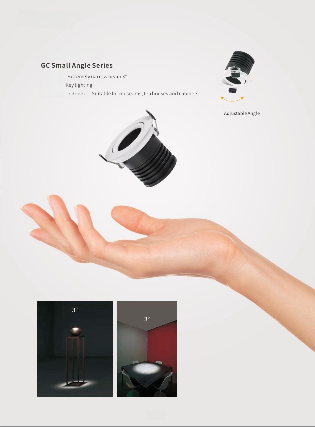 Встраиваемый светильник GC60F by Romatti