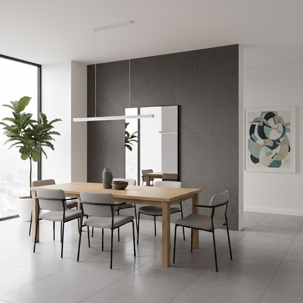 Стеновая панель NEW TRAVERTINO D-GREY by Romatti