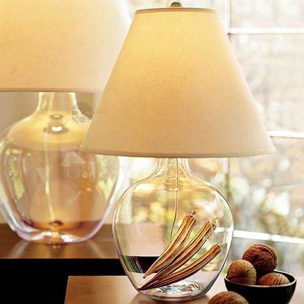 Дизайнерская настольная лампа с абажуром Messaggio by Romatti