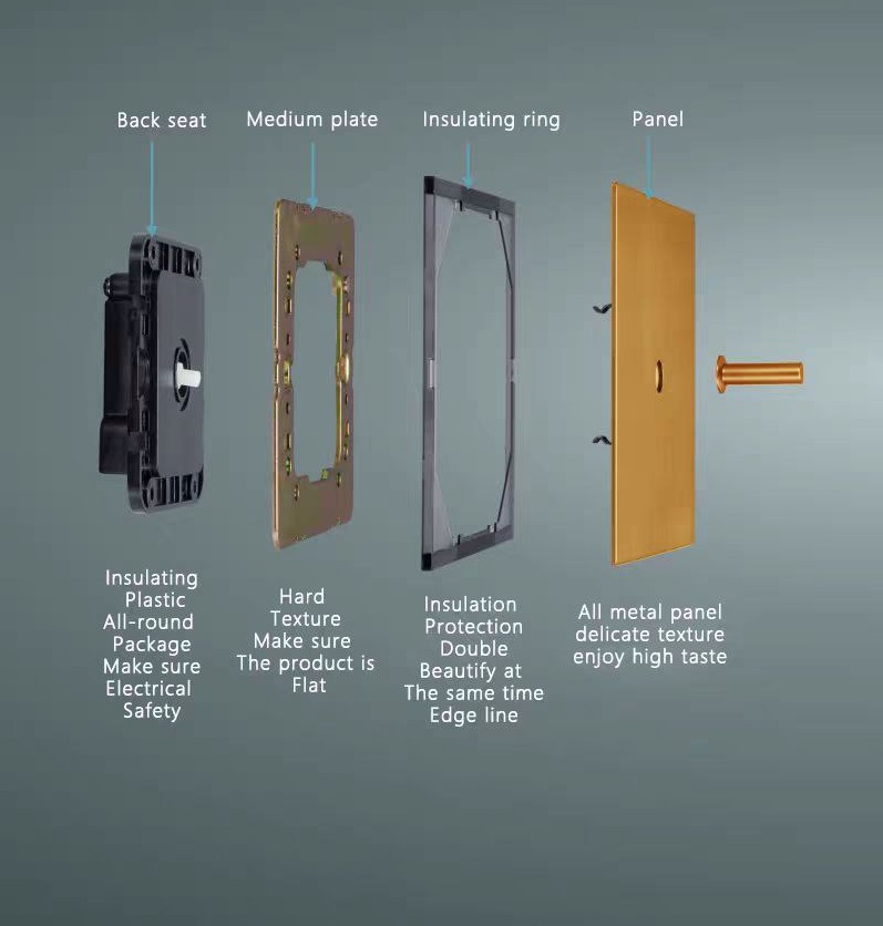 Выключатель AUROCONN by Romatti