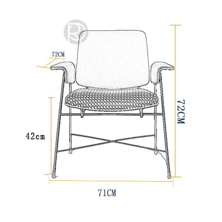 Кресло BAUHAUS by Romatti