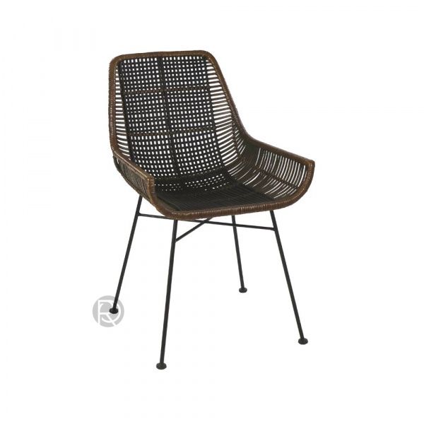 Дизайнерский стул на металлокаркасе CAPPUCCINO by POMAX