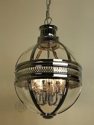Дизайнерский подвесной светильник в современном стиле VICTORIA NICKEL by Romatti Lighting