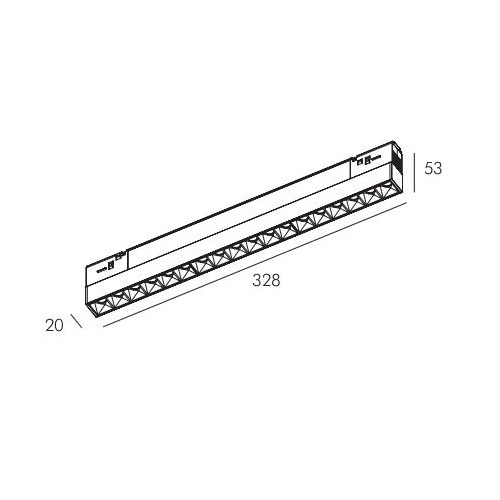 Трековый светильник PRATO-03 by Romatti