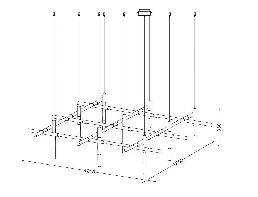 Люстра CADENZA by Romatti