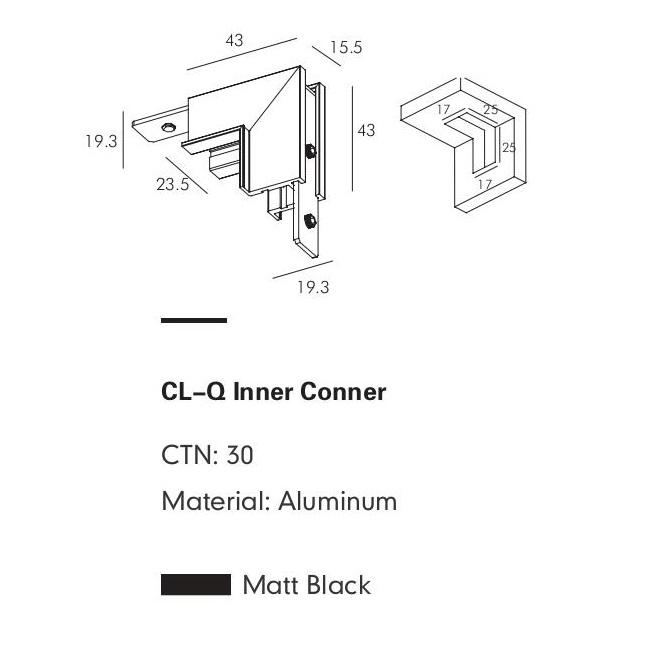Соеденительный модуль FABIO-Q by Romatti