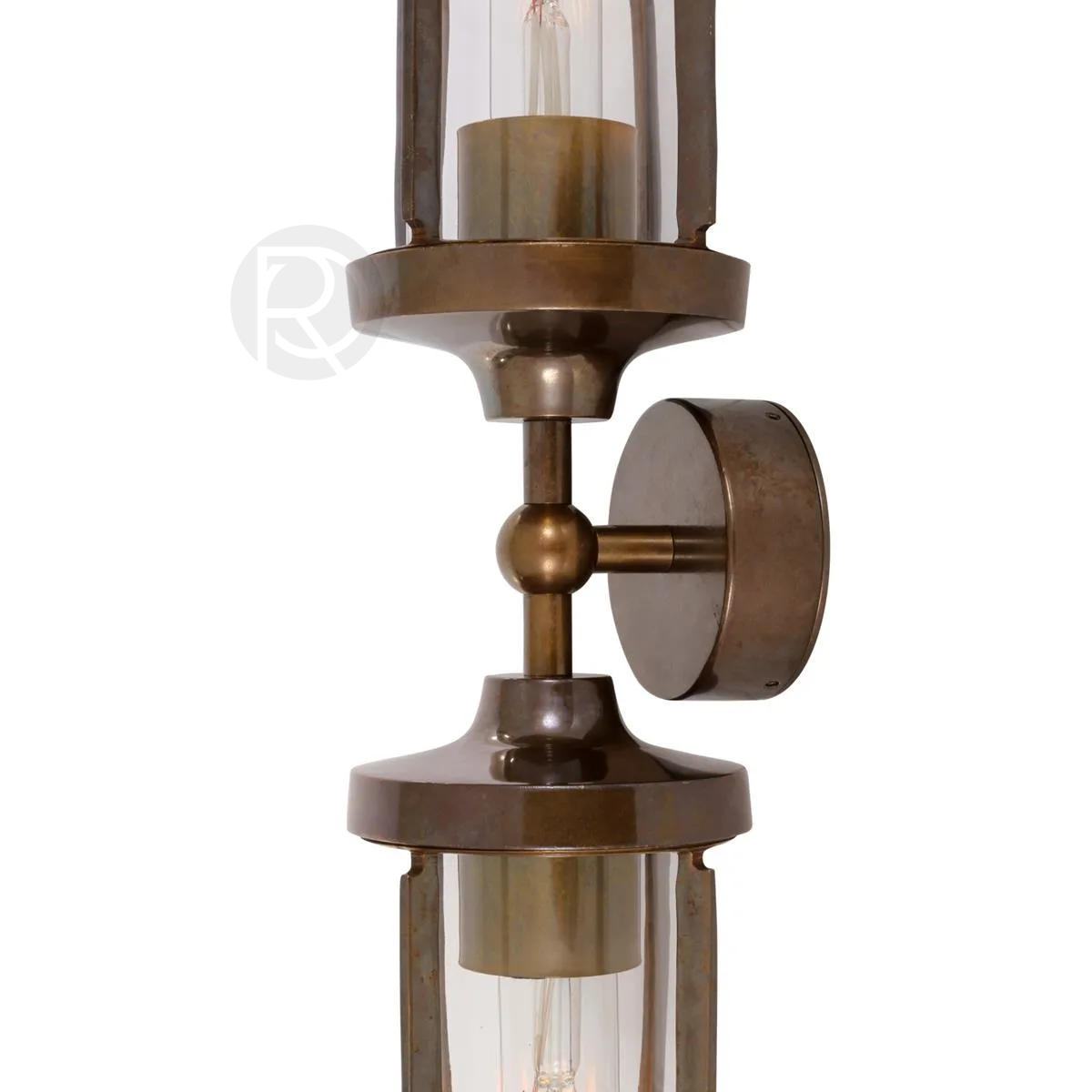 Дизайнерский настенный светильник (Бра) CLAYTON DOUBLE by Mullan Lighting