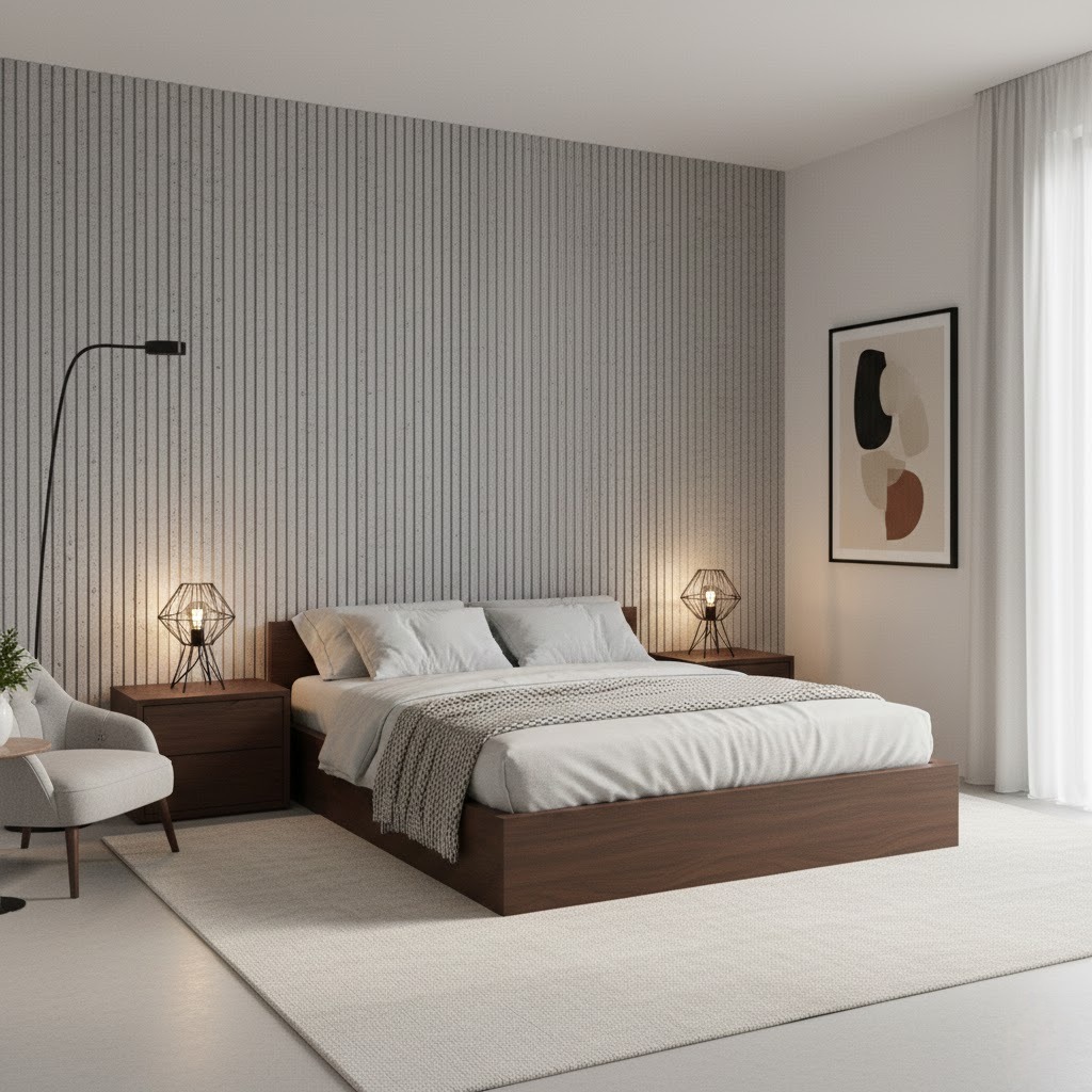 Стеновая панель SQUARE LINE STONE by Romatti