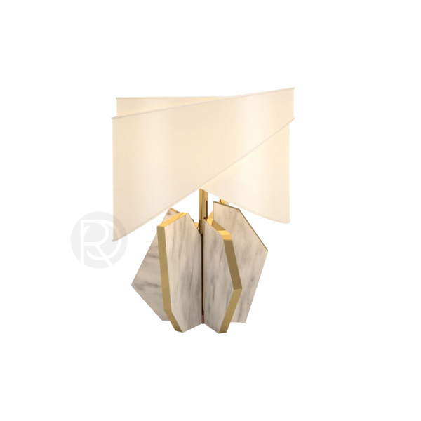 Дизайнерская настольная лампа с абажуром MURAS by Romatti