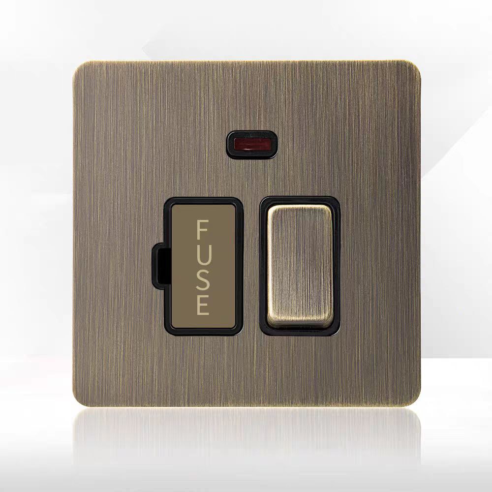 Выключатель с розеткой SPARKO by Romatti