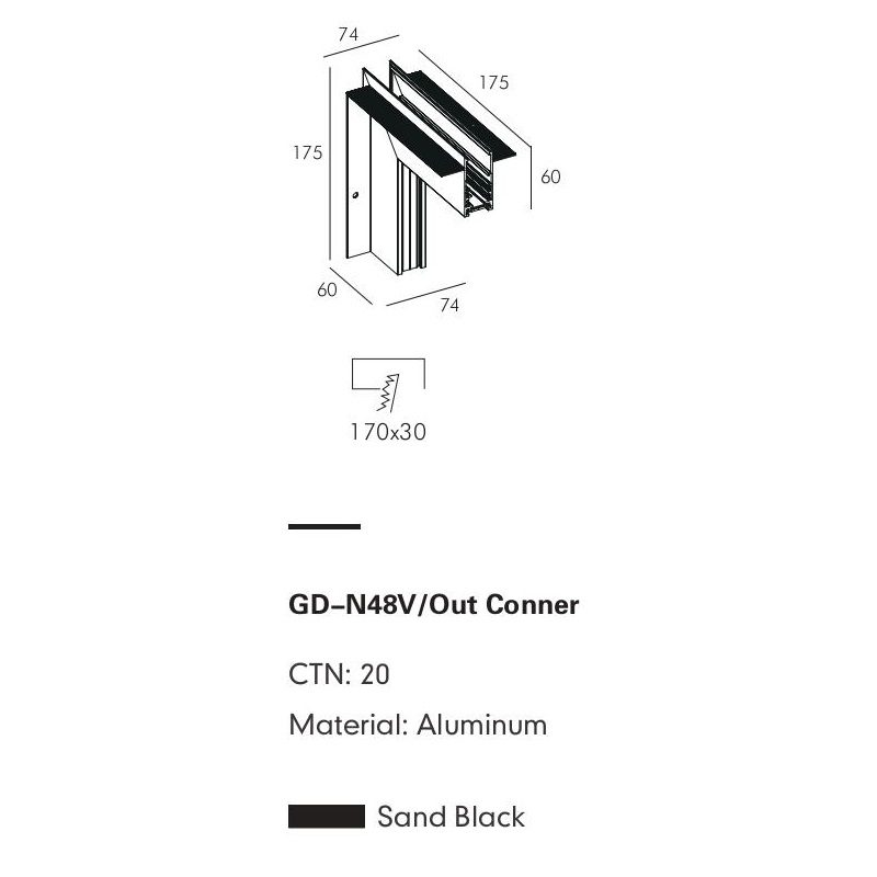 Соединительный модуль PRATO-N by Romatti