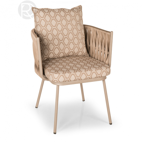 Дизайнерский стул на металлокаркасе AURA by Romatti