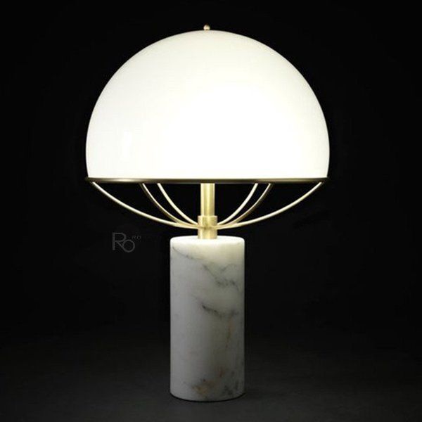 Дизайнерская настольная лампа с абажуром Pandaris by Romatti