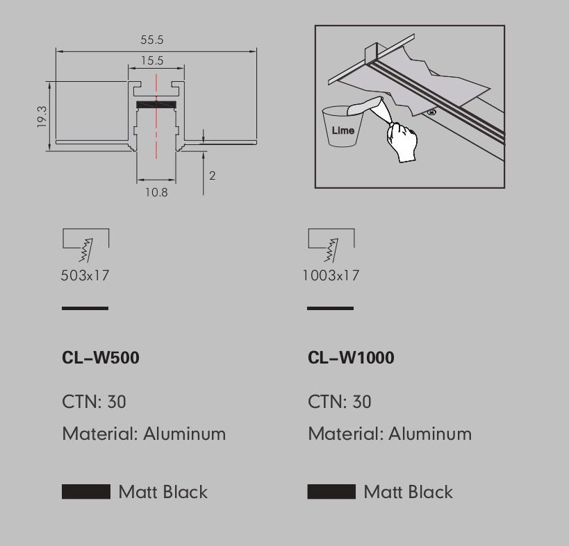 Шинопровод FABIO-W by Romatti