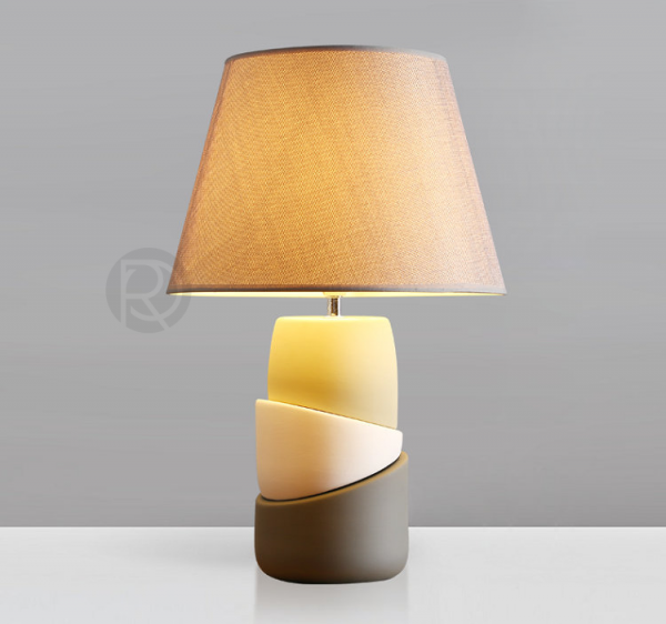 Дизайнерская настольная лампа с абажуром BELLA by Romatti