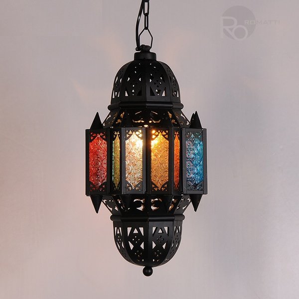 Дизайнерский подвесной светильник в восточном стиле Argenton by Romatti