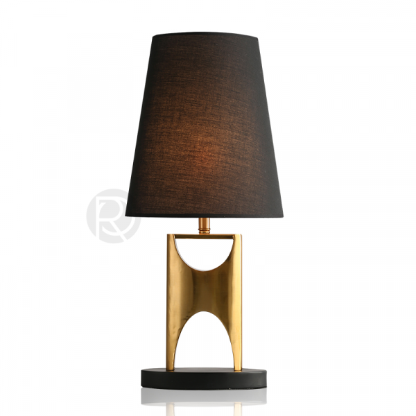 Дизайнерская настольная лампа с абажуром BROCK by Romatti