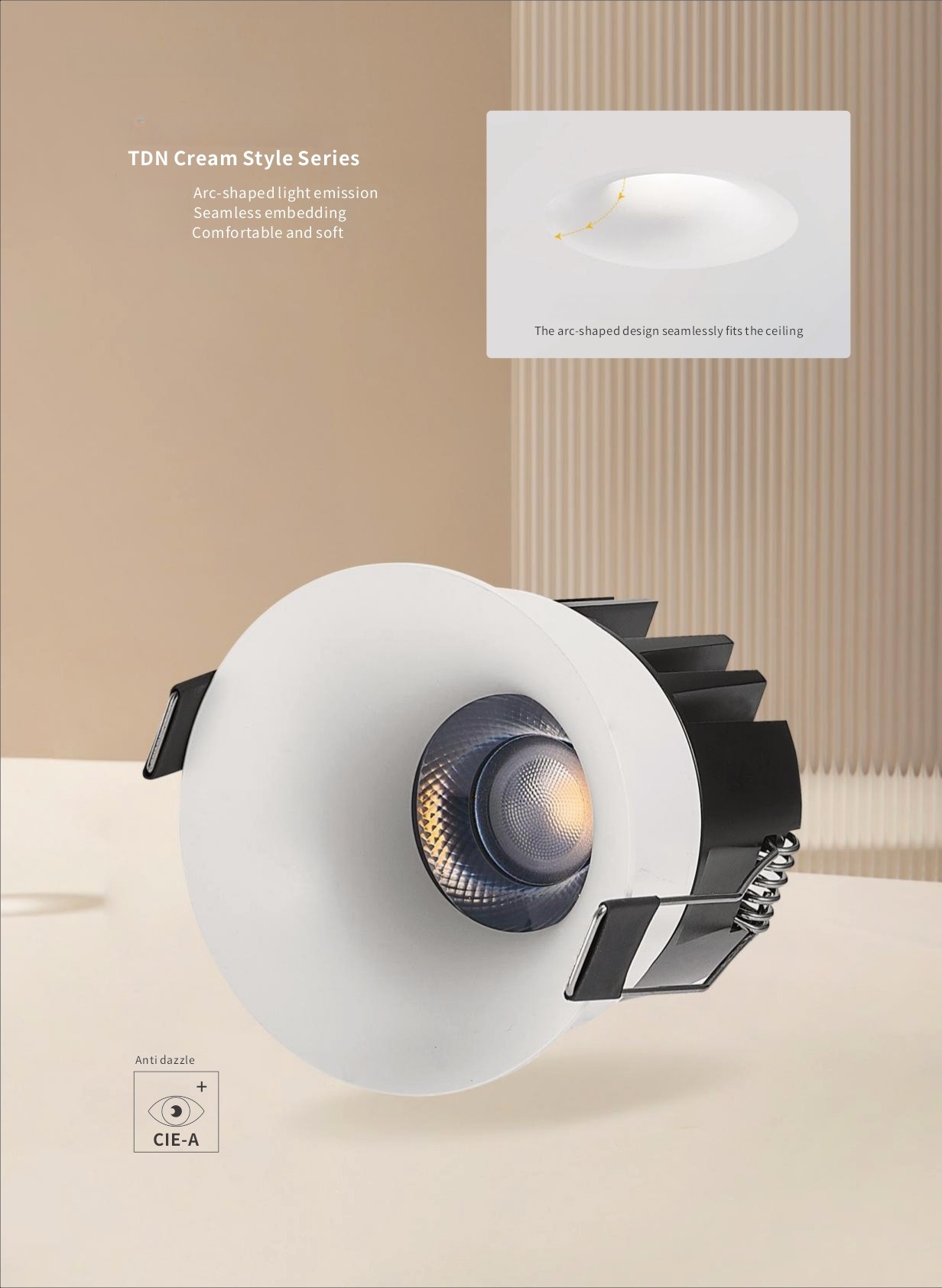 Встраиваемый светильник TDN35/45/55/75 by Romatti