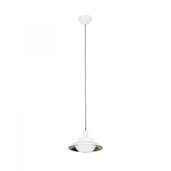 Подвесной светильник Faro Side white+nickel 62137