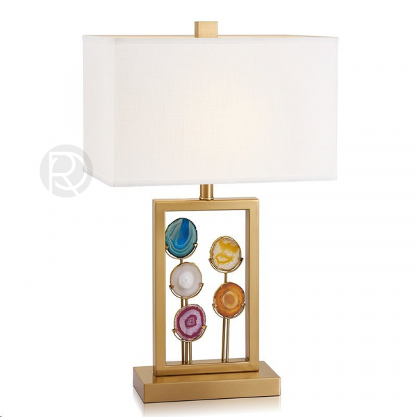Дизайнерская настольная лампа с абажуром MARRIAS by Romatti